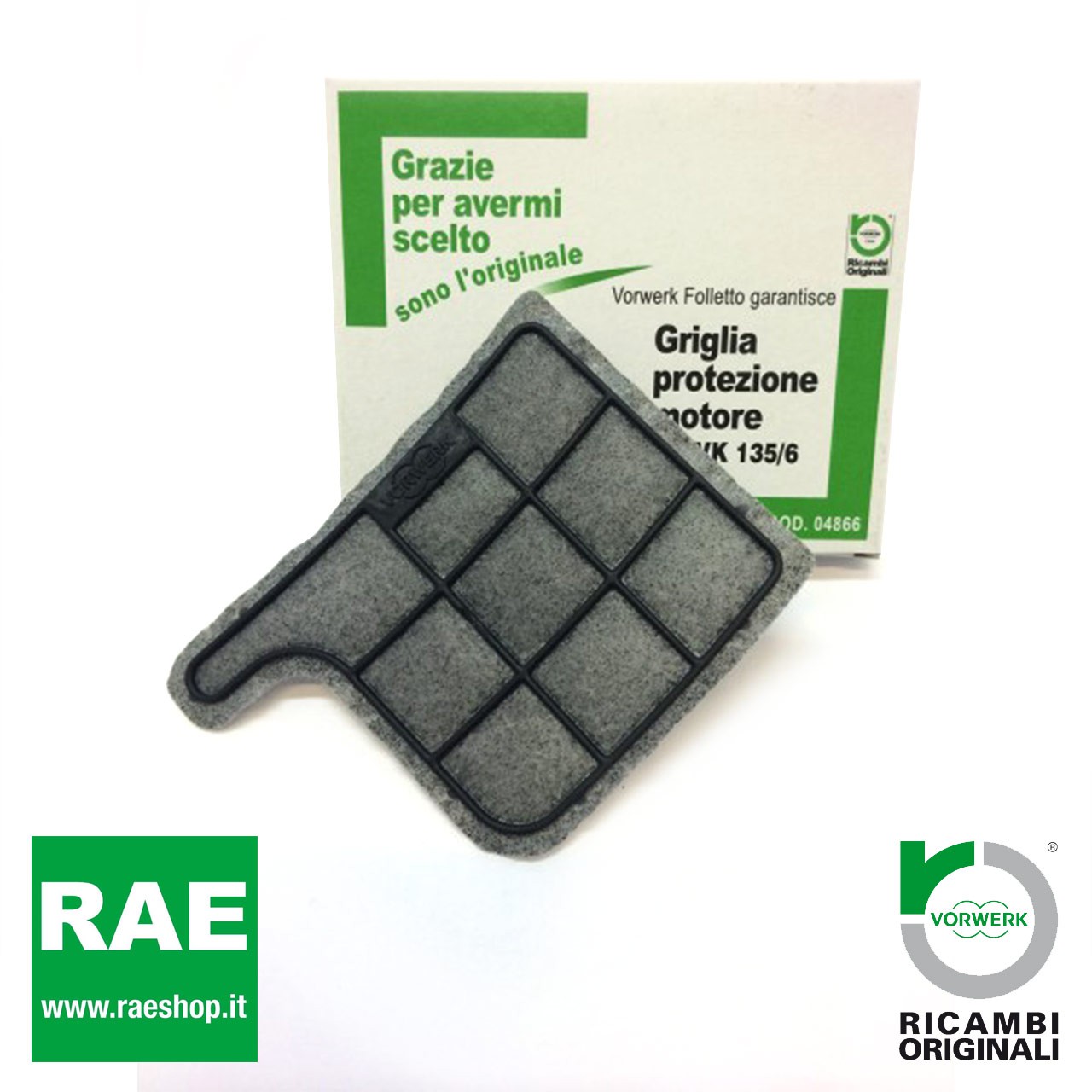 Unità Filtro Porta Sacchetti Vorwerk Folletto VK 136 - Foto 3