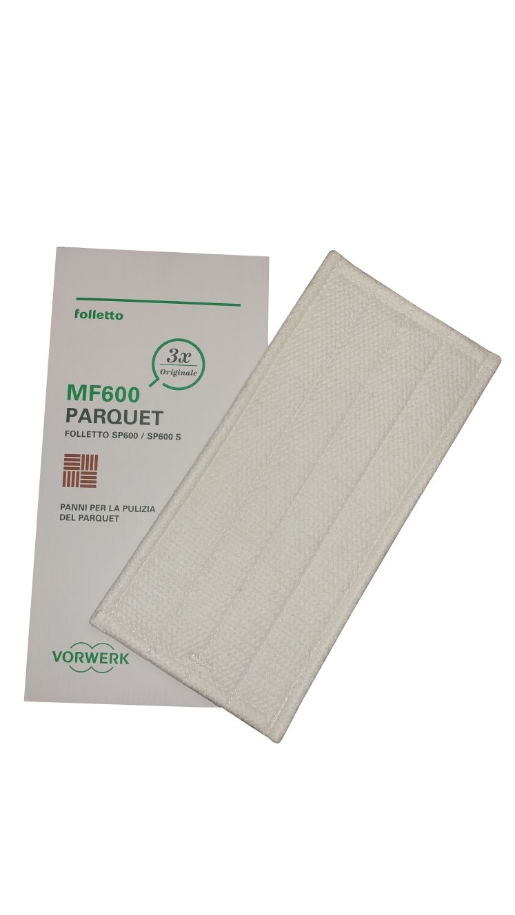 PANNI PER LA PULIZIA DI PARQUET FOLLETTO PULILAVA SP600 3 PEZZI - Rae